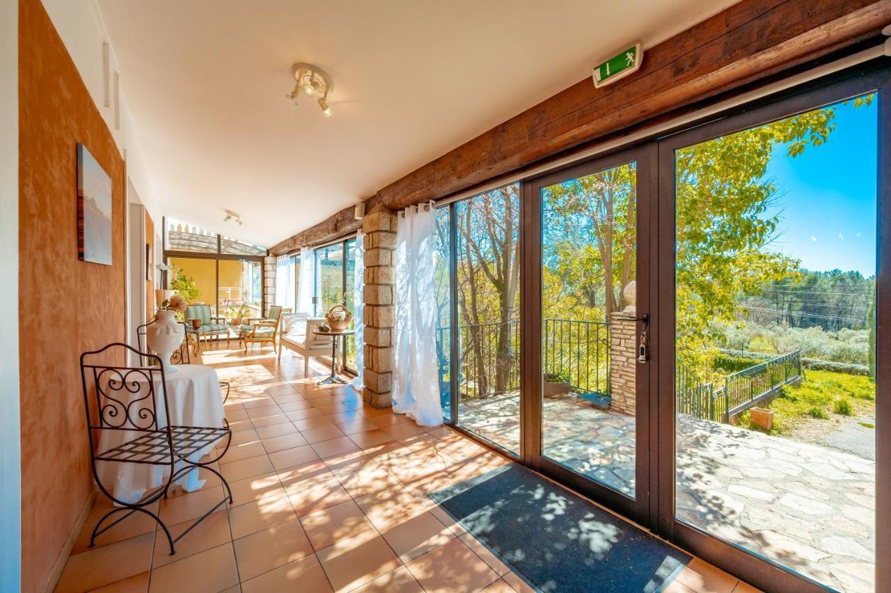 La Maison Du Rouge Gorge - Charmante Maison Climatisee Avec Piscine Ponteves Екстер'єр фото